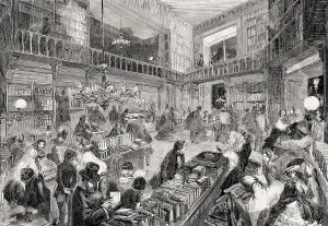 Innenausblick der Librairie Nouvelle