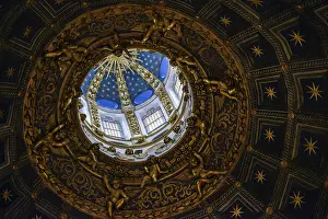 Renaissance Architecture Europe Drucke: Interior View of Sienna Cathedral