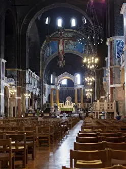 Westminster Cathedral Interior Drucke: Interior view of Westminster Cathedral