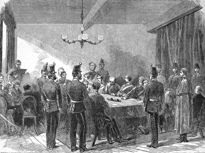 Digitally Restored Historical Images Drucke: Interrogation of the prisoner Fenian