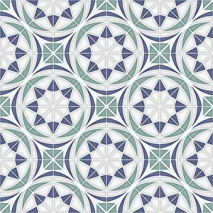 Islamic Geometric Pattern Drucke: Islamic geometric seamless vector pattern