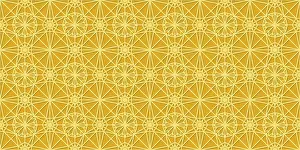 Drucke von Islamischer Goldschmuck-Ornament-Vektor-Seamless-Muster Geometrische Formen Drucke: Islamischer Goldschmuck-Ornament-Vektor-Seamless-Muster
