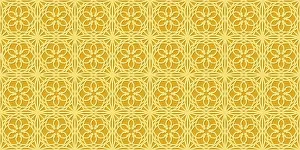 Golden Ornate Decoration Drucke: Islamic gold ornament vector seamless pattern