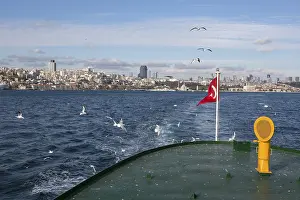 Turkey Landscape Photography Drucke: Istanbul cityscape, Turkey