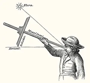 Jakobs Stab, Navigationsinstrument