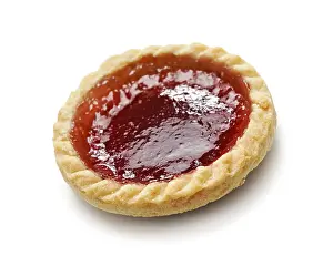 Baked Goods Studio Shots Drucke: Jam tart
