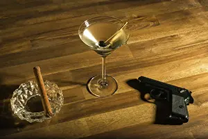 Smoking Cigarette Drucke: James Bond