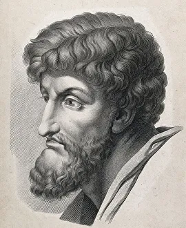 Christian Scripture Depiction Drucke: James, son of Alphaeus or the Younger