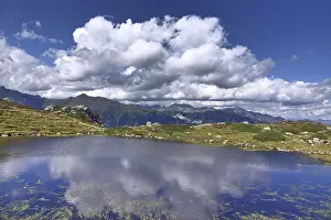 South Tyrol Landscapes Drucke: See am Jaufenpass