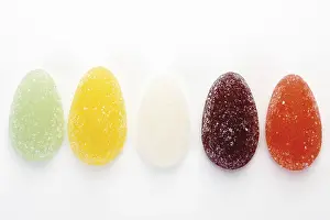 Colorful Sweets Drucke: Jelly easter eggs