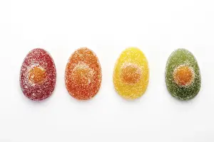 Colorful Sweets Drucke: Jelly eggs
