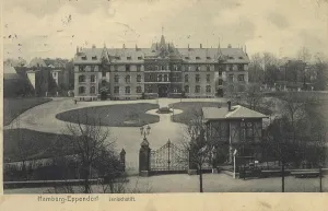 Northern Germany Views Drucke: Jenischstift in Eppendorf, Hamburg