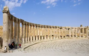 Jordan Tourism Drucke: JERASH, JORDAN, OCTOBER 23