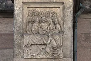 Christian Depiction In Art Drucke: Jesus with the twelve disciples
