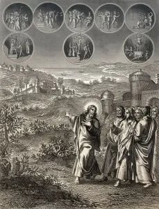 Christian Faith Art Drucke: Jesus predicting his own death