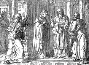 Middle East Historical Image Drucke: Jesus in the temple of Jerusalem