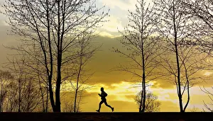 Recreational Running Activity Drucke: Jogging