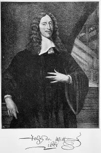 Benelux Countries History Drucke: Johan de Witt, Jan de Wit