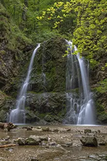 Deserted German Waterfalls Drucke: Josefsthal waterfall