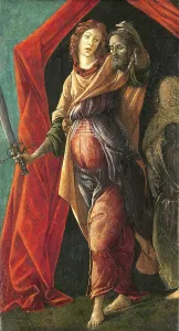Sandro Botticelli Artist Biography Drucke: Judith with the Head of Holofernes (c)