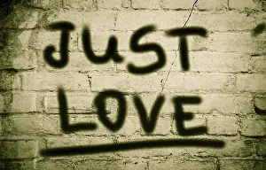Religious Symbolism Drucke: Just Love Concept