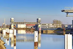 Central Europe Waterways Drucke: Karlsruhe, Germany