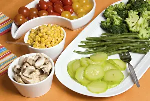Broccoli Nutrition Facts Drucke: Several kinds of vegetables
