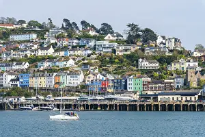Dartmouth Drucke: Kingswear von Dartmouth, Devon