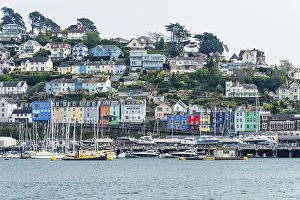 Dartmouth Drucke: Kingswear von Dartmouth, Devon