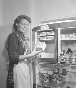 Retro Kitchen Appliances Drucke: In the kitchen 1950s