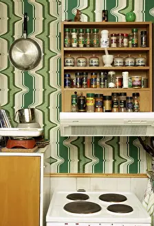 Empty Kitchen Space Drucke: Kitchen interior