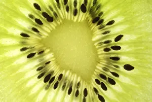 Exotic Fruit Nutrition Drucke: Kiwi