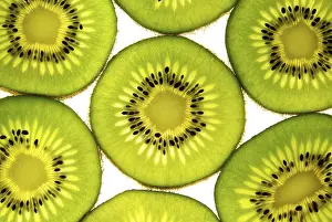 Uninhabited Kitchen Scene Drucke: Kiwi