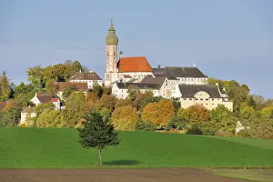 Autumn In Bavaria Drucke: Kloster Andechs, Benedictine Monastery