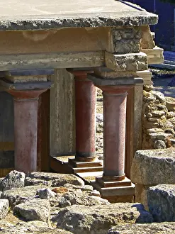 Drucke von Knossos, Kreta Schloss Drucke: Knossos, Kreta
