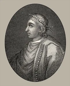 Medieval Monarch Drucke: Knut der Grosse oder Canute, ca