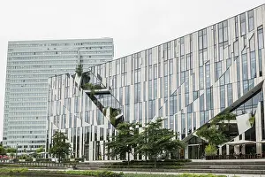Daniel Libeskind Architecture Drucke: Ko-Bogen building complex