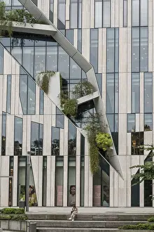 Dusseldorf Office Building Drucke: Ko-Bogen building complex