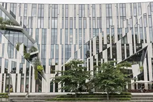 Daniel Libeskind Architecture Drucke: Ko-Bogen building complex