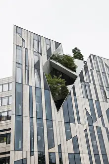 Daniel Libeskind Architecture Drucke: Ko-Bogen building complex