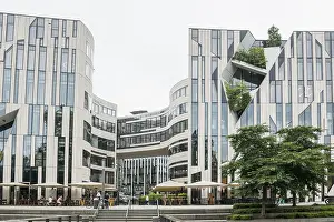 Daniel Libeskind Architecture Drucke: Ko-Bogen building complex