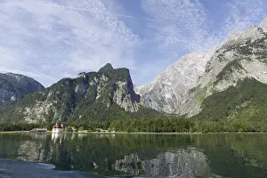 Deserted German Lakeside Drucke: Koenigssee