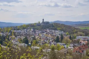 Deserted Fortress Germany Drucke: Konigstein Castle, Clouds