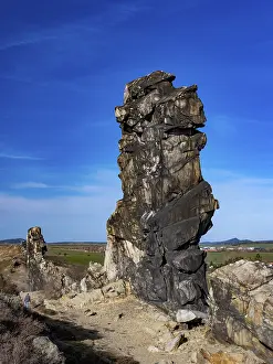 Central European Countryside Drucke: Königstein rock formation