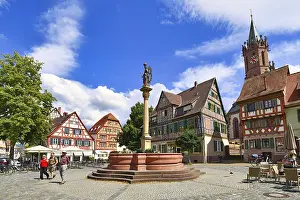 European Old Towns Drucke: Ladenburg, Germany