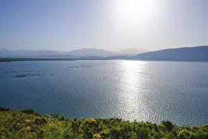 Drucke von Lagune von Butrint, Nationalpark Butrint, bei Saranda, Qark Vlora, Albanien Albanien Drucke: Lagune von Butrint, Nationalpark Butrint