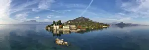Gerahmter Druck : Seejensee von Garda Gerahmter Druck : Seejensee von Garda