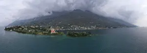 Drucke von Seejensee Garda Brescia Drucke: Seejensee Garda