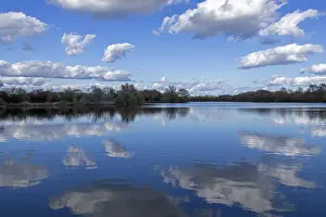 European Water Bodies Drucke: Lake, water, clouds, reflections