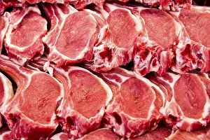 Lamb Chop Photography Drucke: Lamb cutlets